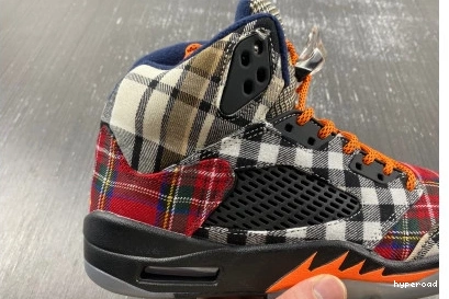Hyperoad GS AIR JORDAN 'PLAID' 5 RETRO 0909